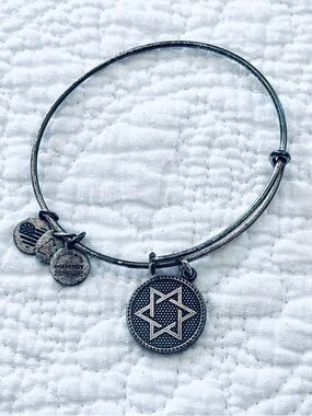 ❗️Alex & Ani Star of David Jewish Charm Bangle Bracelet